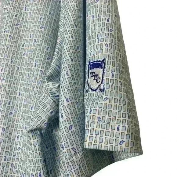 Peter Millar Crown Sport Summer Cowboy Men’s Performance Golf Polo Shirt,SZ-XL - Picture 2 of 8